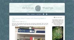 Desktop Screenshot of deliciousmusings.com